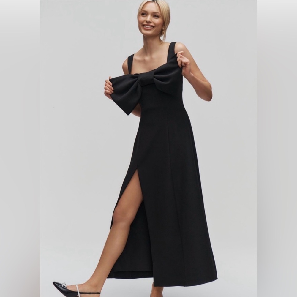 Anthropologie bow dress